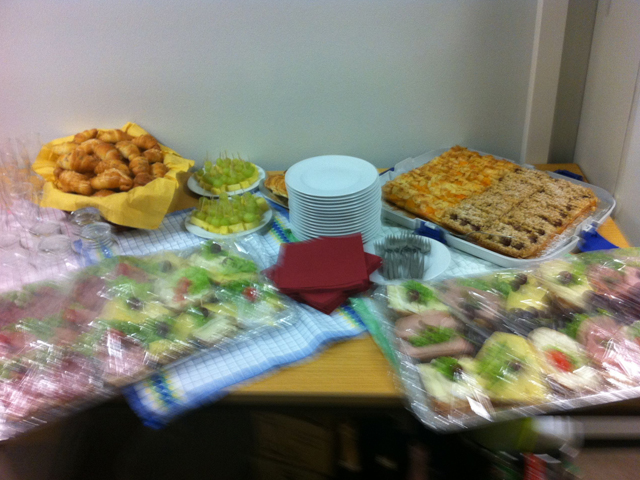 Das Buffet...
