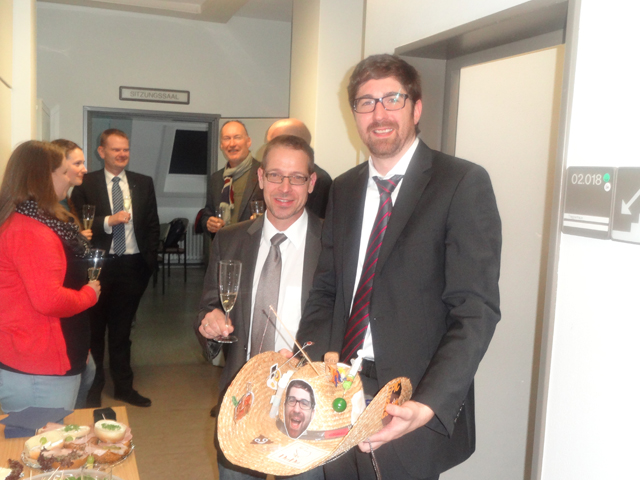 Dr. Docter und el chefe...