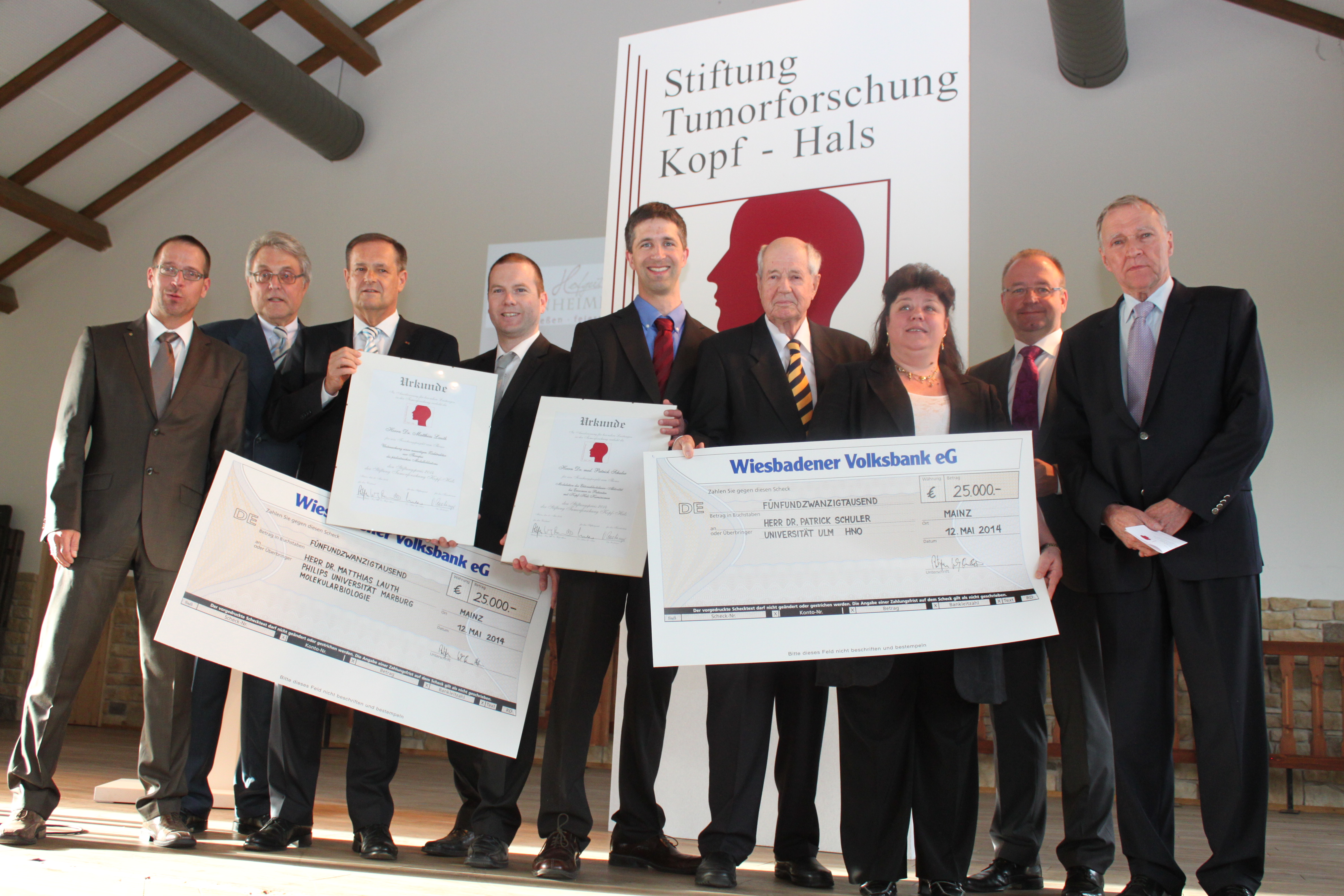 22. Kuratoriumssitzung der Stiftung Tumorforschung Kopf-Hals