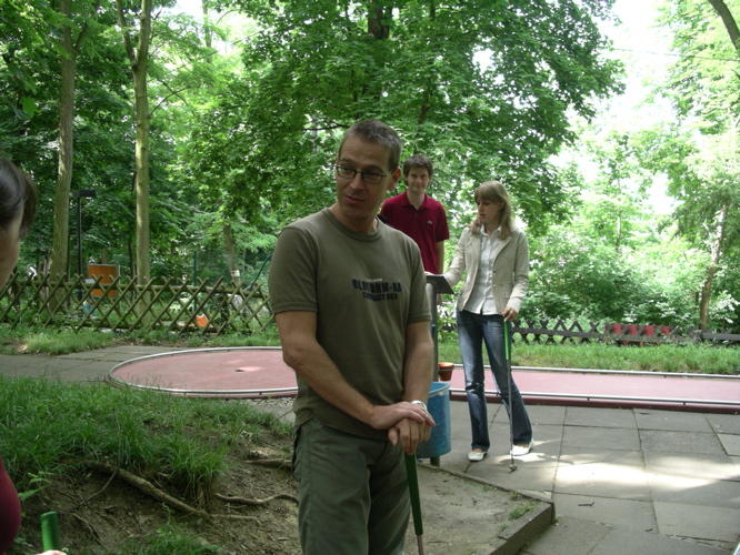 Minigolf 08 - der Chef...
