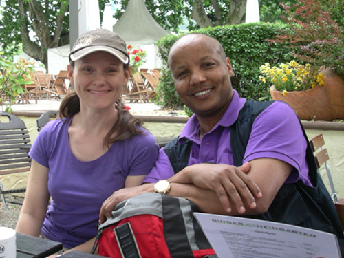 Negusse & Caro - matching colors ;-)