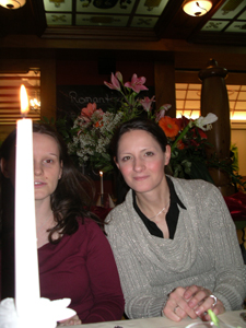 Caro, die Kerze & Shirley