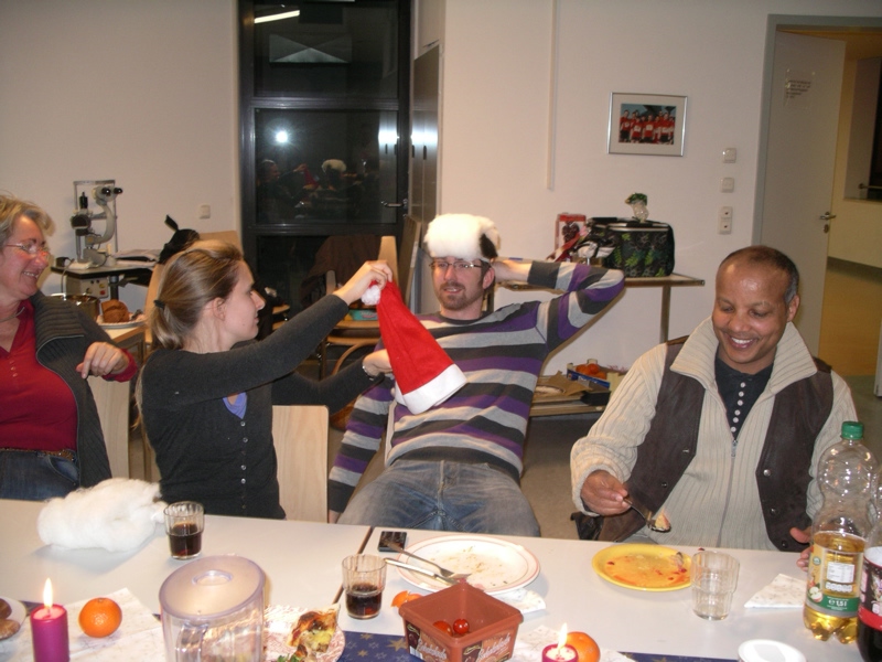 Britta, Desiree, Dominic & Negusse