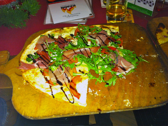 Flammkuchen - oder was davon brig ist...